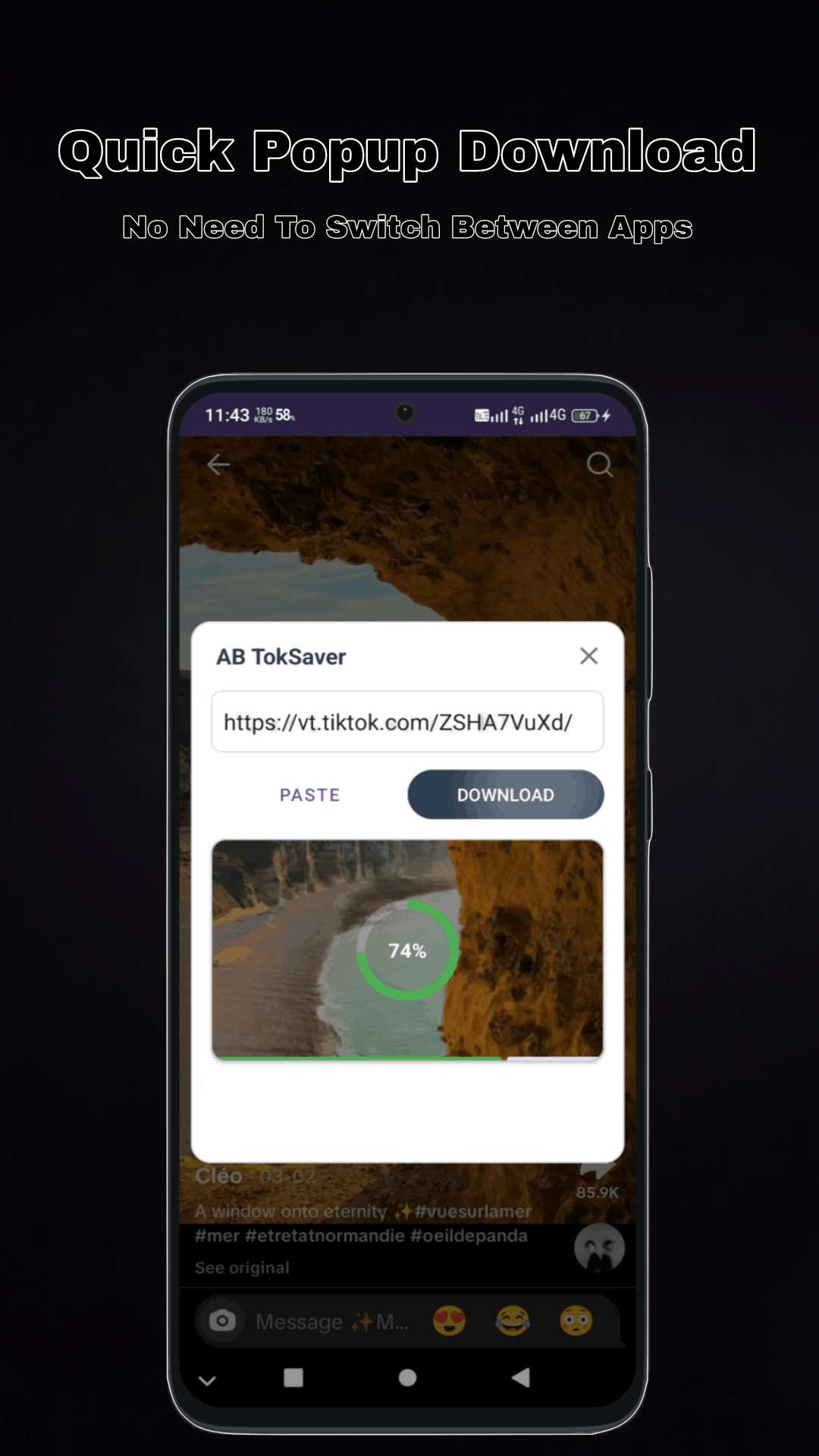 Fast Download feature